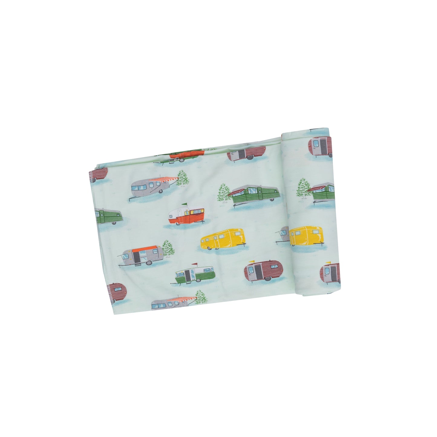 Vintage Campers Swaddle Blanket
