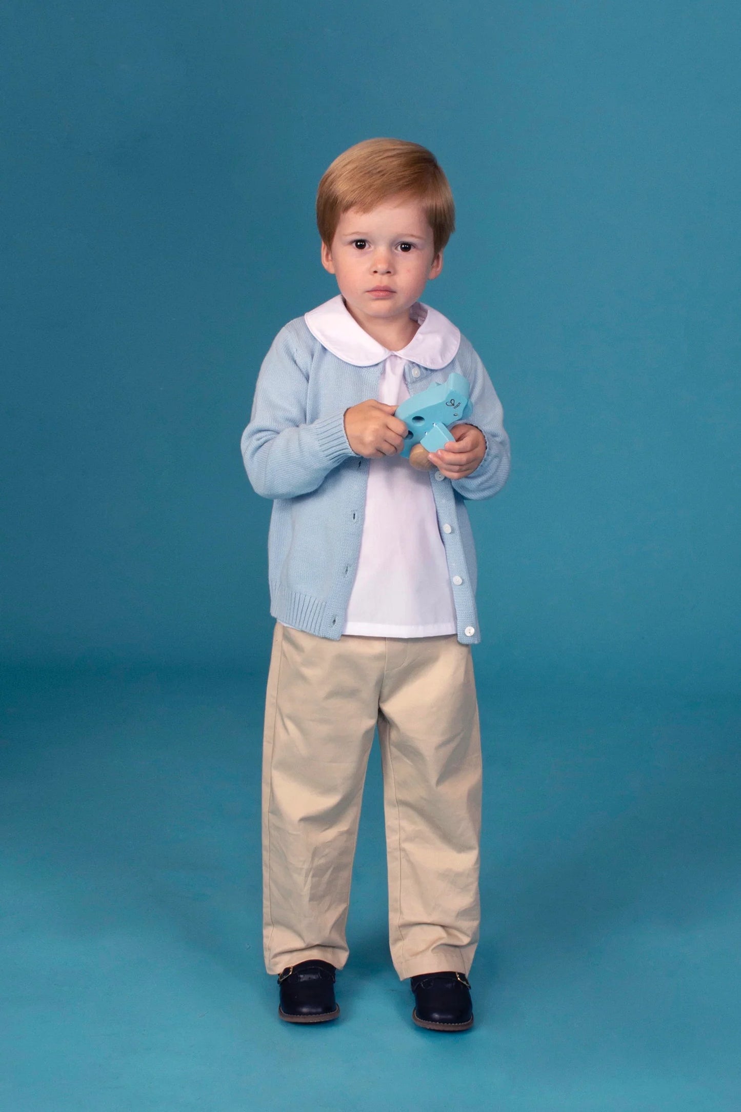 Carey Cardigan: Light Blue