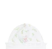 Pink Bunny Print Hat