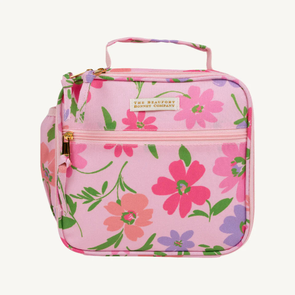 Leighton Lunch Box - Grand Cayman Gardens/ Palm Beach Pink