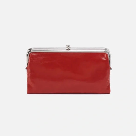 Lauren Clutch Wallet - Grennadine