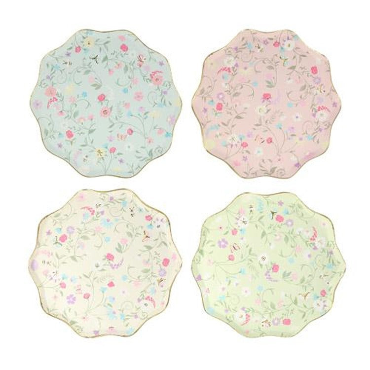 Meri Meri x Ladurée Paris Floral Side Plates (x 8)
