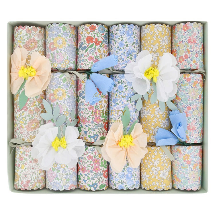 Meri Meri x Liberty Paper Flower Crackers (x 6)