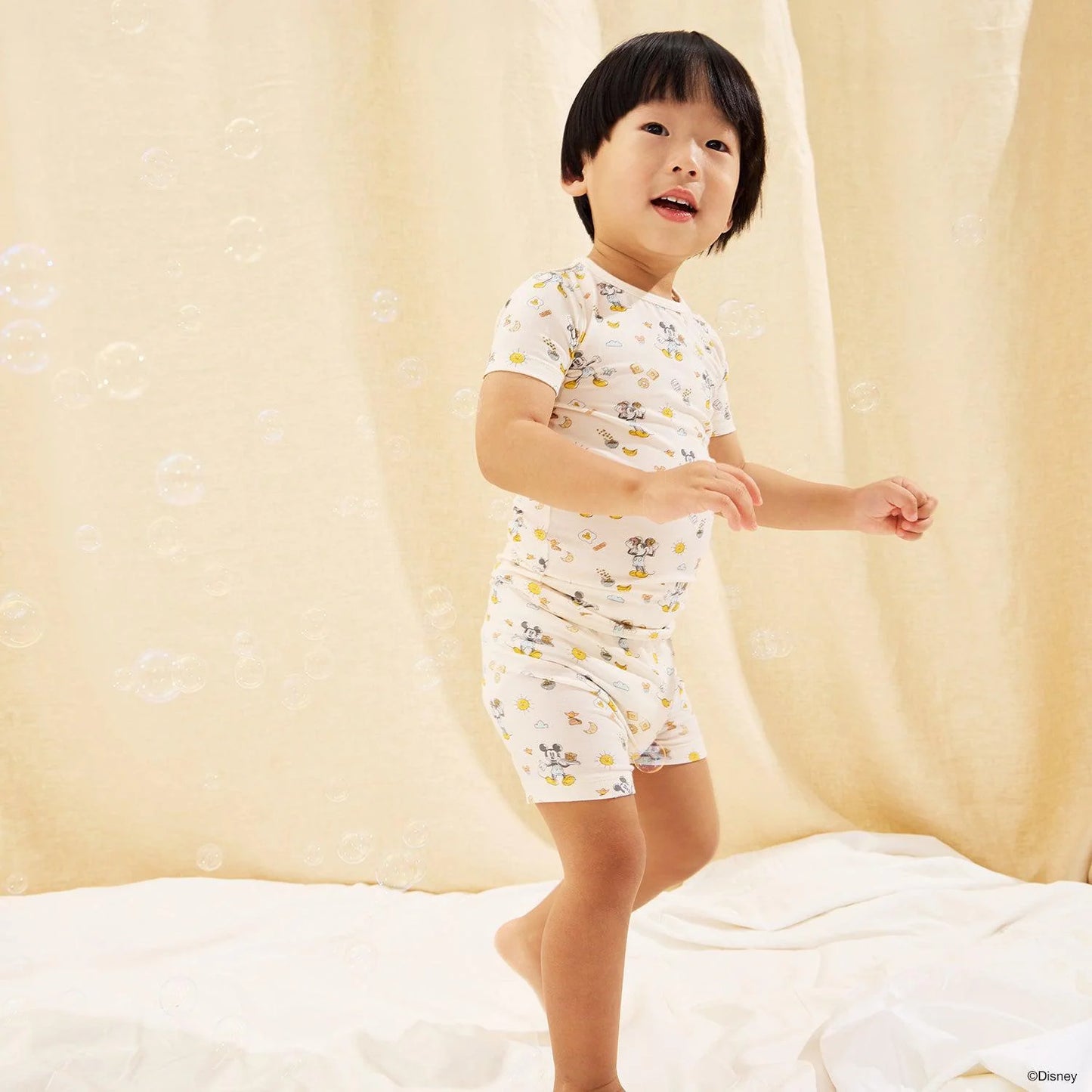 Mickey's Brunch Toddler Short Sleeve PJ Set