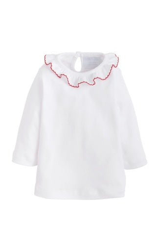 Caroline Knit Blouse - Red
