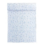 Blue Begonias Swaddle Blanket