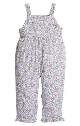 Ruffled Overall - Margaux Floral