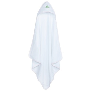 Hooded Towel - Pink Frog