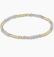 Blissful 2.5mm Bead Gemstone Bracelet - Labradorite