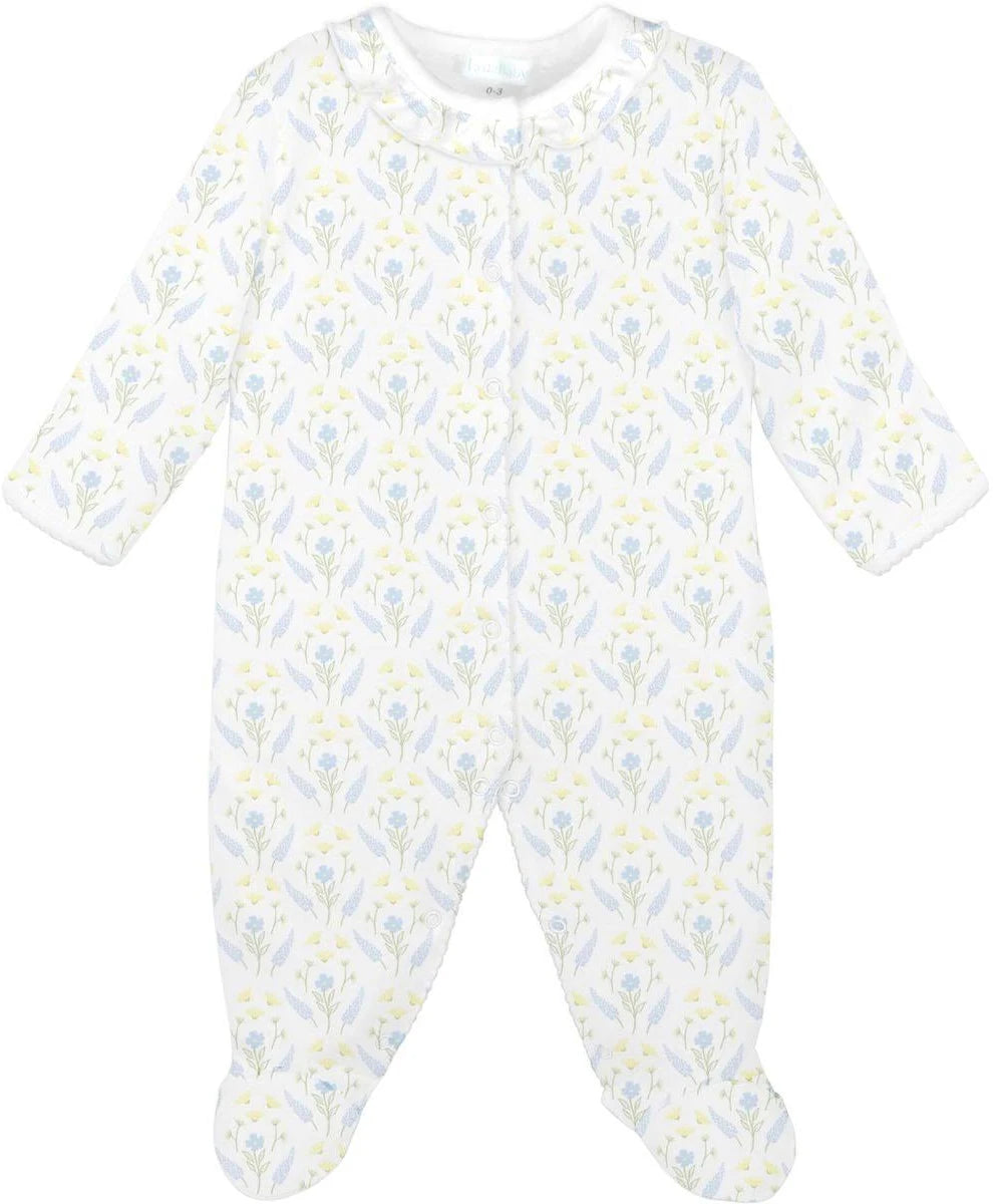 Serene Floral Footie