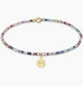 egirl Hope Unwritten Bracelet - Hot Mess - be you. Small Gold Disc