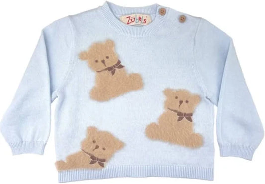 Blue Bear Sweater