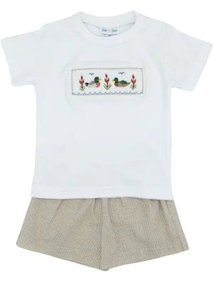 Tom Duck Smock Short Set