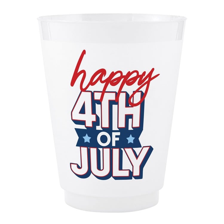 Frost Cup-Happy 4th Of July