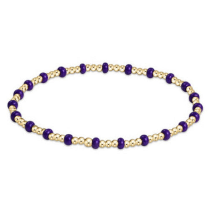 Gameday Bracelet Hope Gold Sincerity Deep Purple