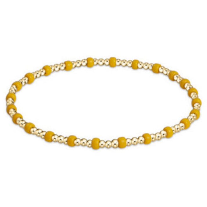 Game Day Bracelet Hope Gold Sincerity Golden Yellow