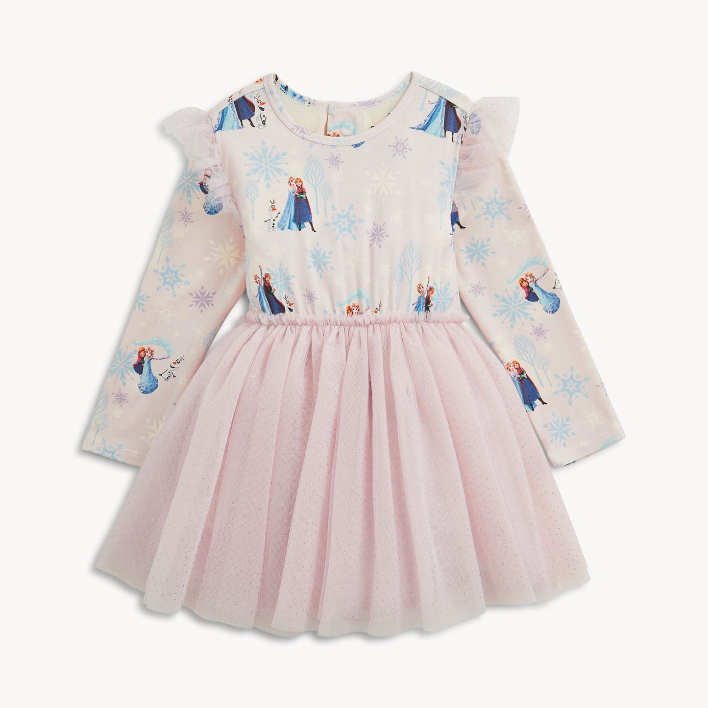 Frozen Dress w/ Tutu Skirt