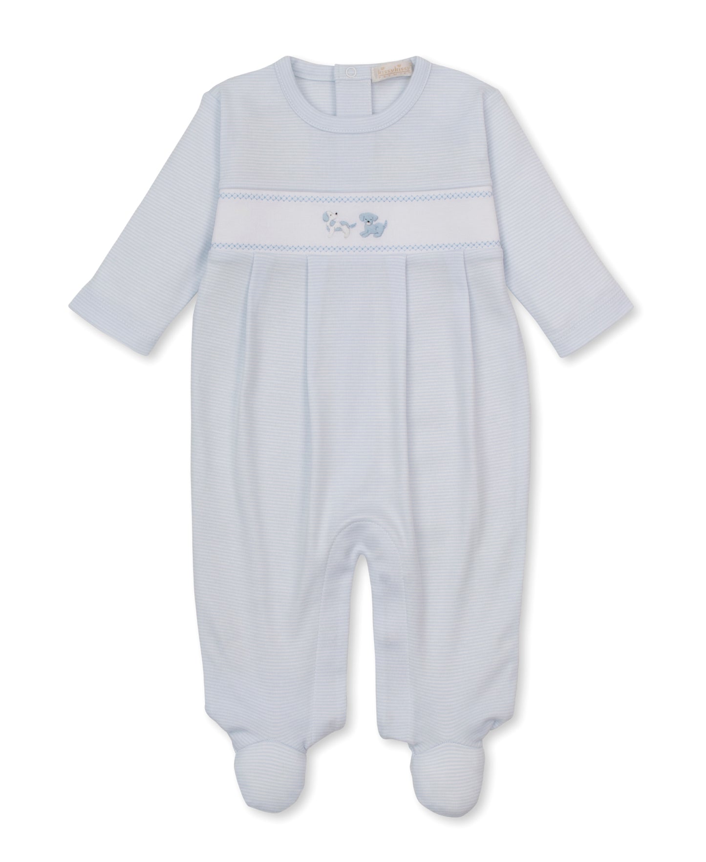 Premier Puppy Paws Blue Footie