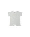 Short Sleeve One-Piece Sage Micro Stripe