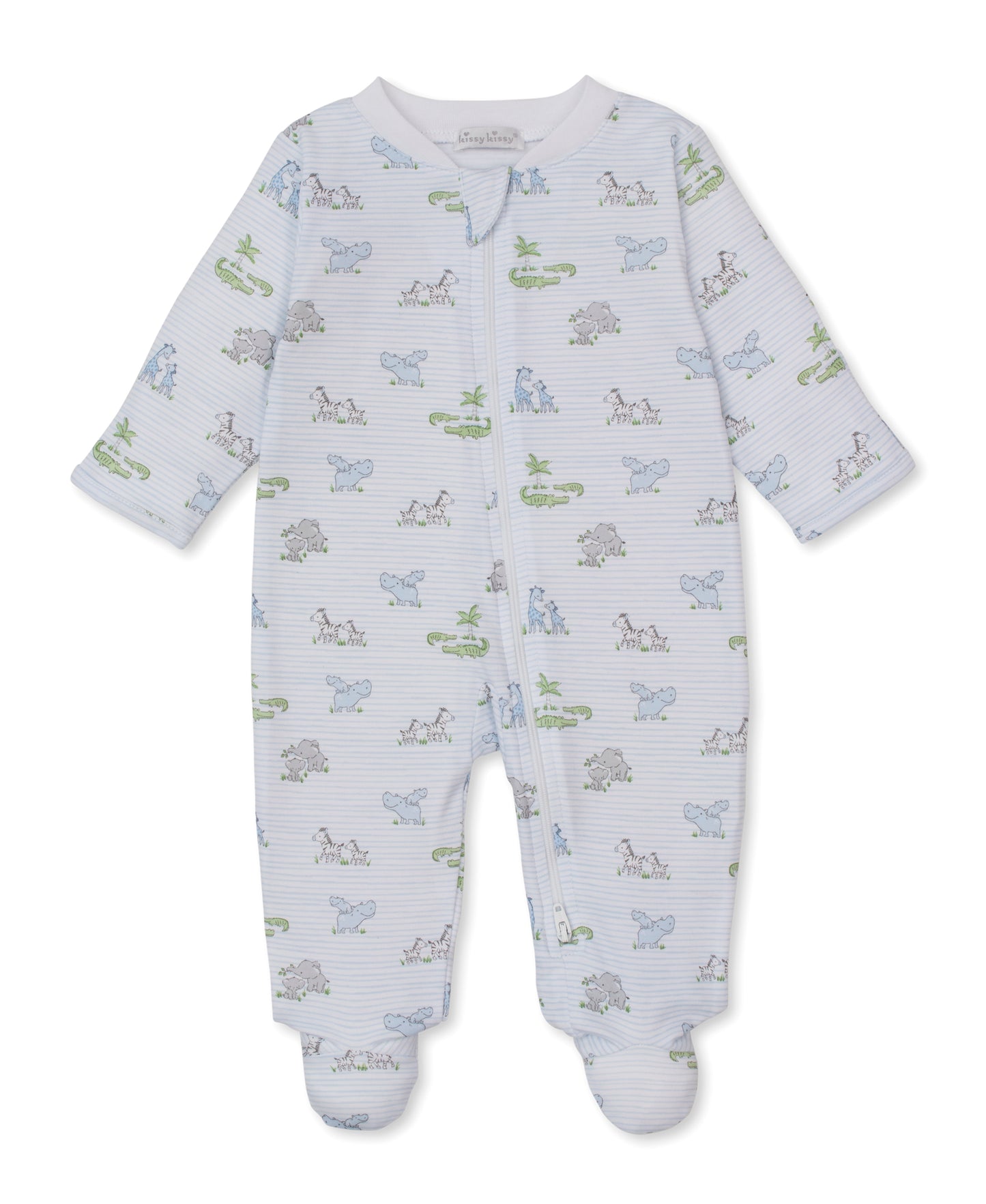 Safari Party Footie w/ Zipper