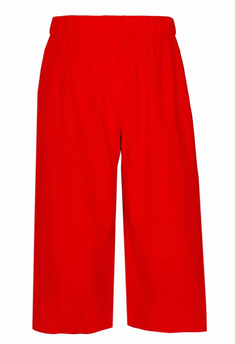 Boys Red Corduroy Pants