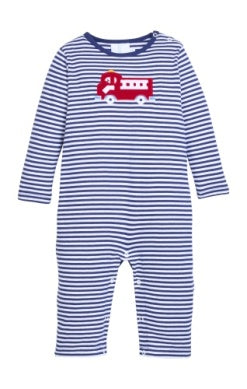 Applique Romper - Fire Truck
