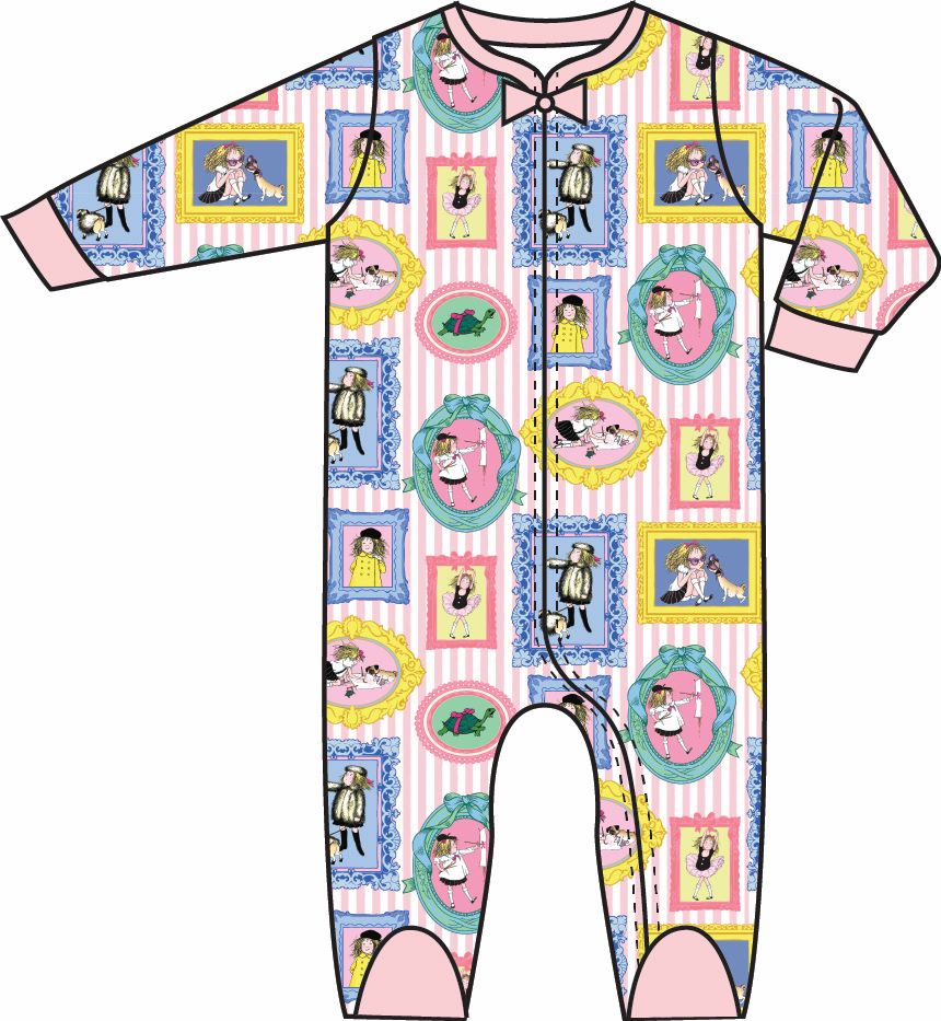 Noelle's Night Night Footie-Eloise's Picture Perfect Day