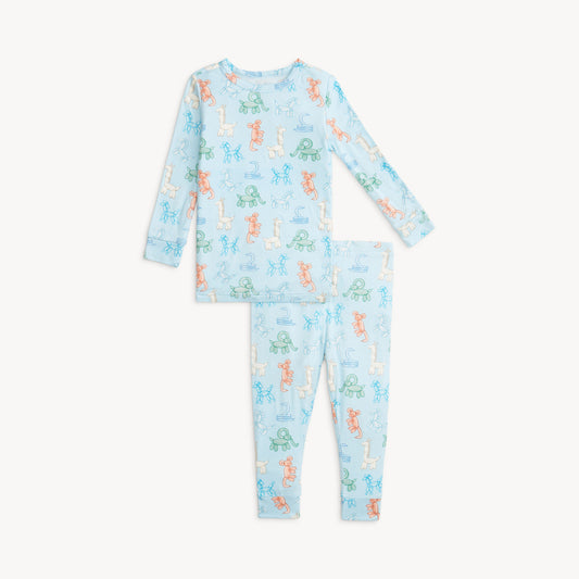 Blue Party Animal Glow in the Dark PJ