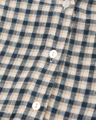 Camille Dress - Navy Check