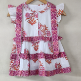 Daphne Dress Emberglow Print