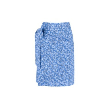 Women's Blue Short Pareo