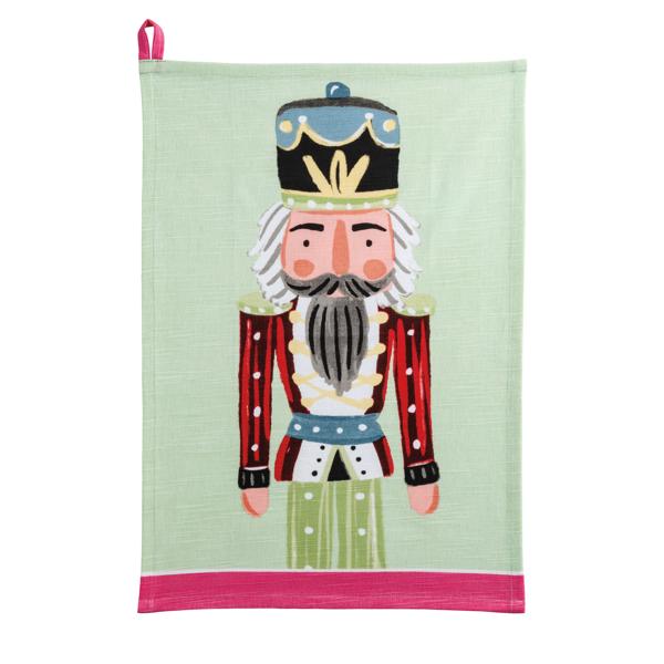 Green Nutcracker Towel