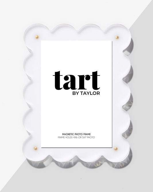 White Acrylic Picture Frame