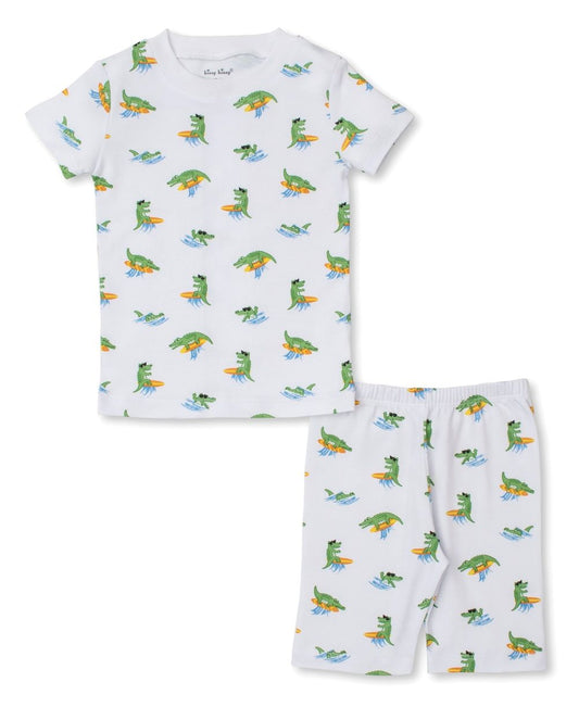 Surfing Crocodile Capers Short PJ