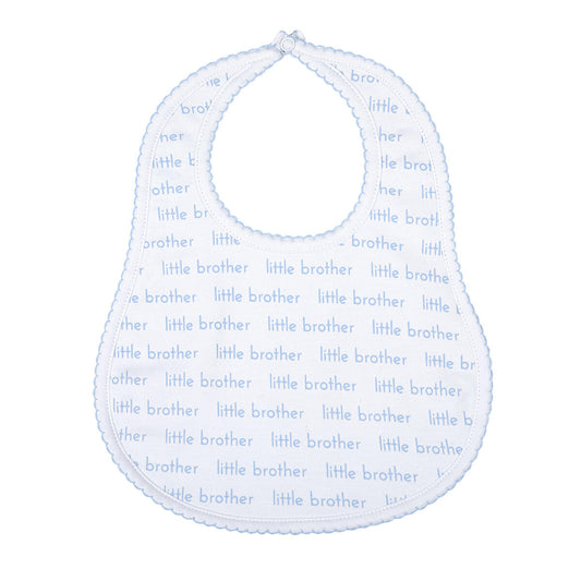 Little Brother Print Bib