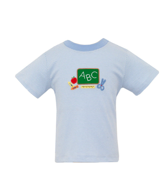 ABC Boy Blue Stripe Knit Boy's T-Shirt S/S