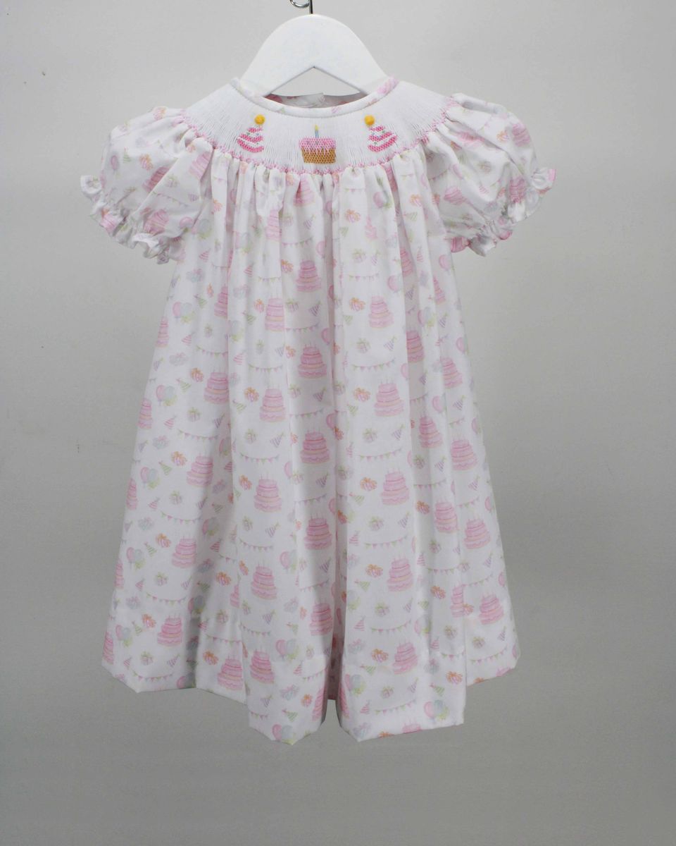 Smocked Birthday Party Dress