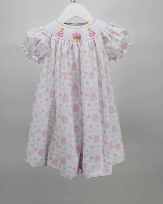 Smocked Birthday Party Dress