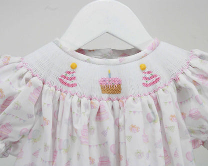 Smocked Birthday Party Dress
