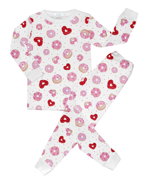 Lovely Donuts Long PJ Set