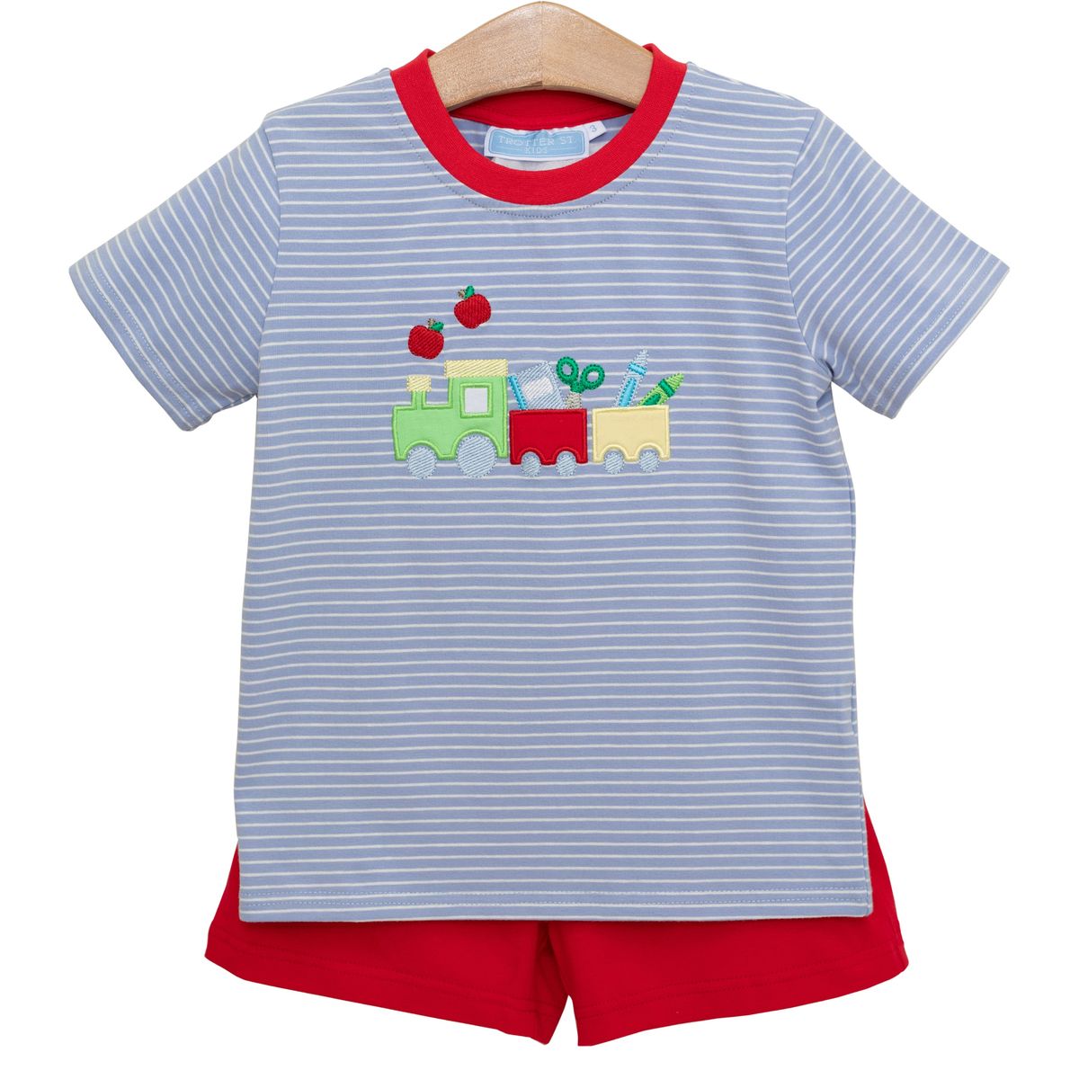 School Supplies Train Short Set