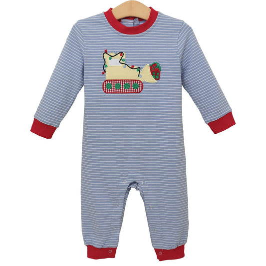 Constructing Christmas Romper