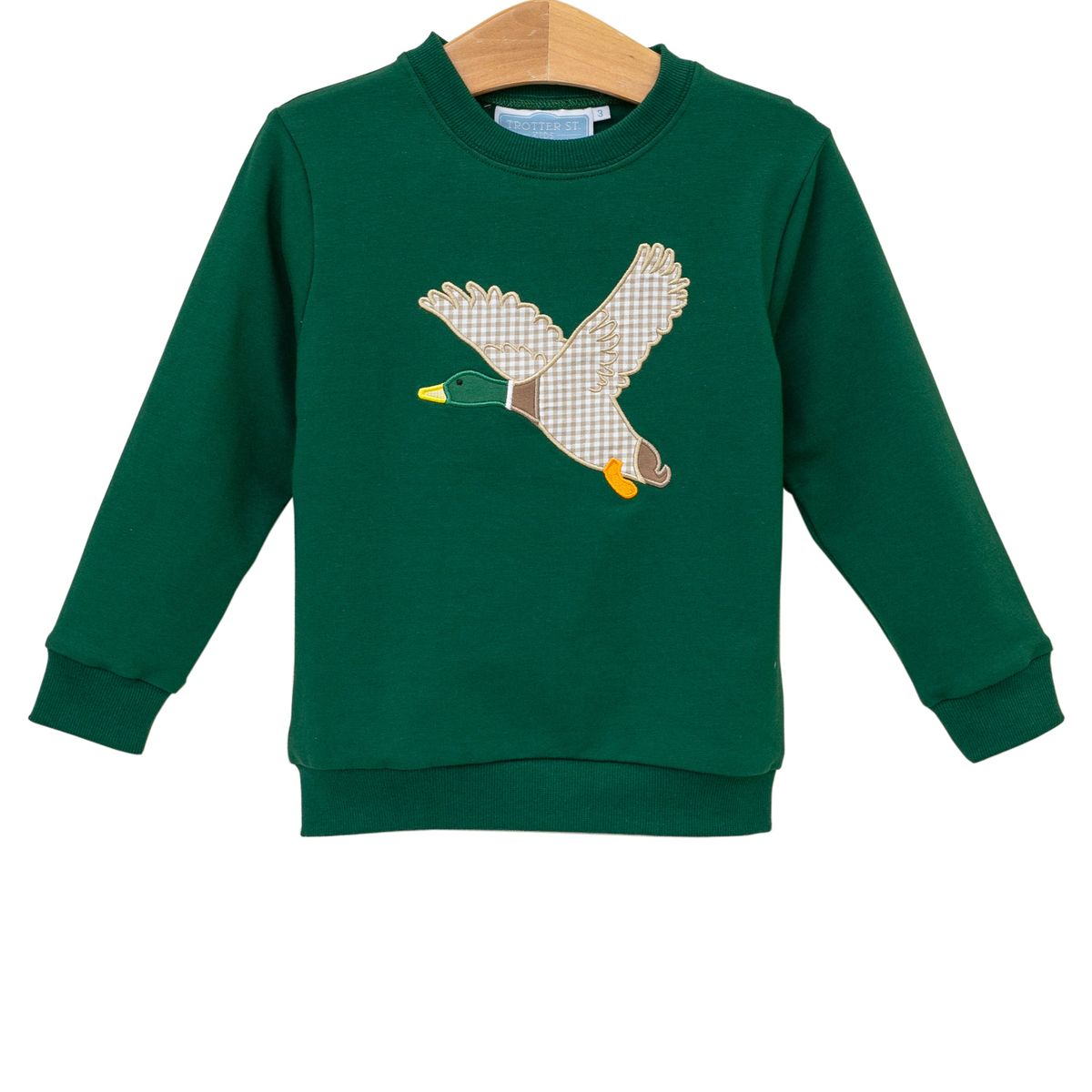 French Terry Pullover- Mallard