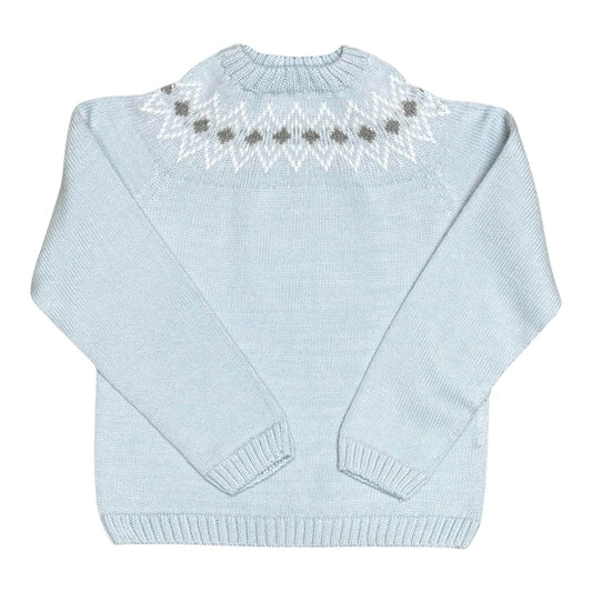 Diamond Fair Isle Crew