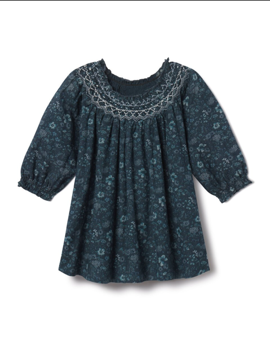 Marigold Dress - Midnight Meadow