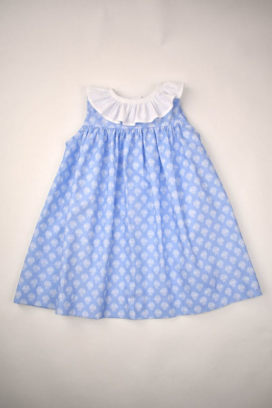 Blue Float Dress Floral Bouquets