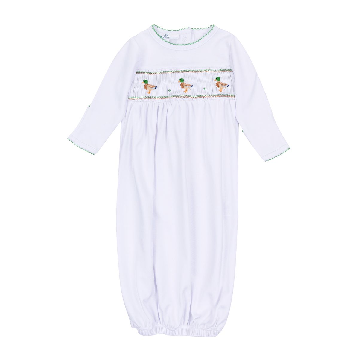 Mallard Moments Smocked Gown