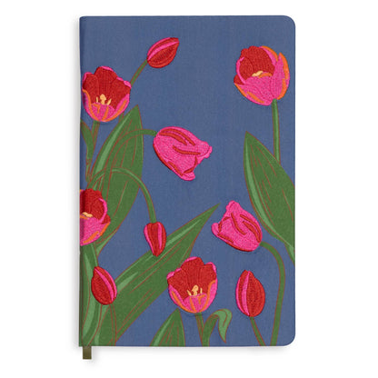 Vera Bradley by Lifeguard Press - Fabric Journal, Tulips on Quiet Harbor