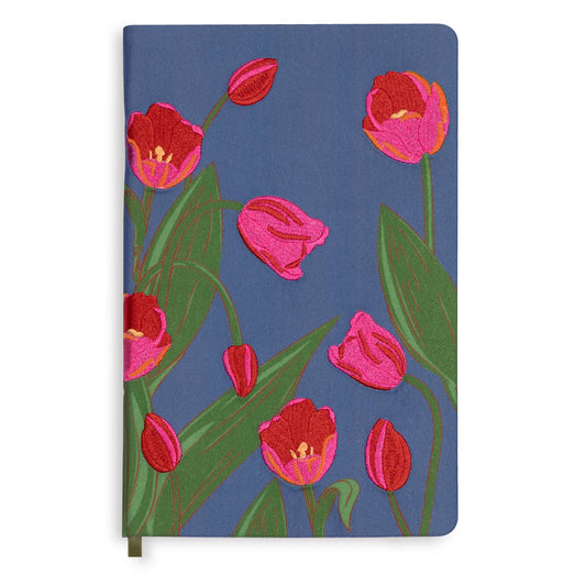Vera Bradley by Lifeguard Press - Fabric Journal, Tulips on Quiet Harbor