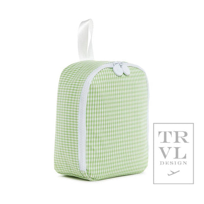 Bring It Lunch Bag - Gingham Leaf2